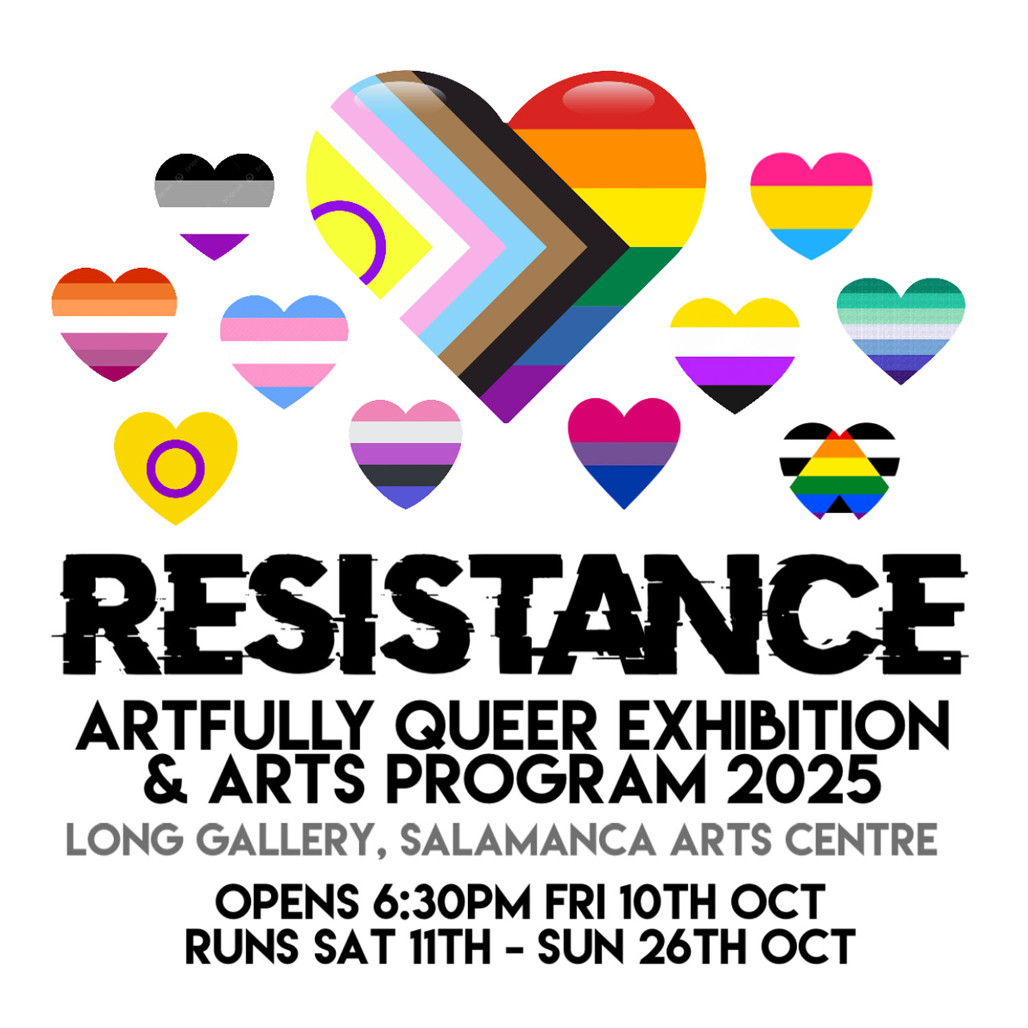 RESISTANCE : Artfully Queer Exhibition & Arts Program 2025